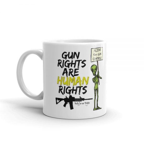 Aliens For Gun Control MUG