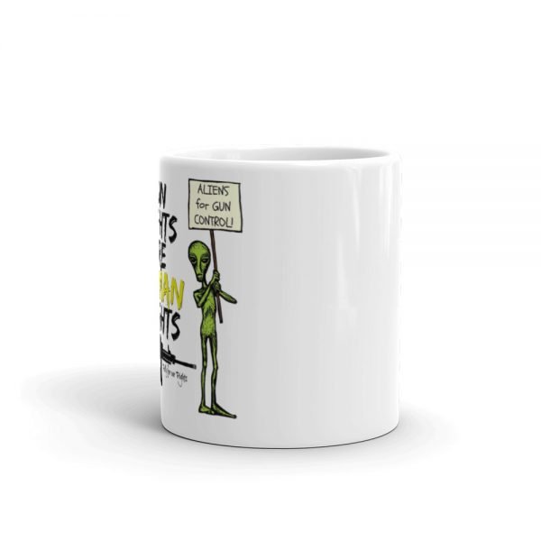 Aliens For Gun Control MUG - Image 3