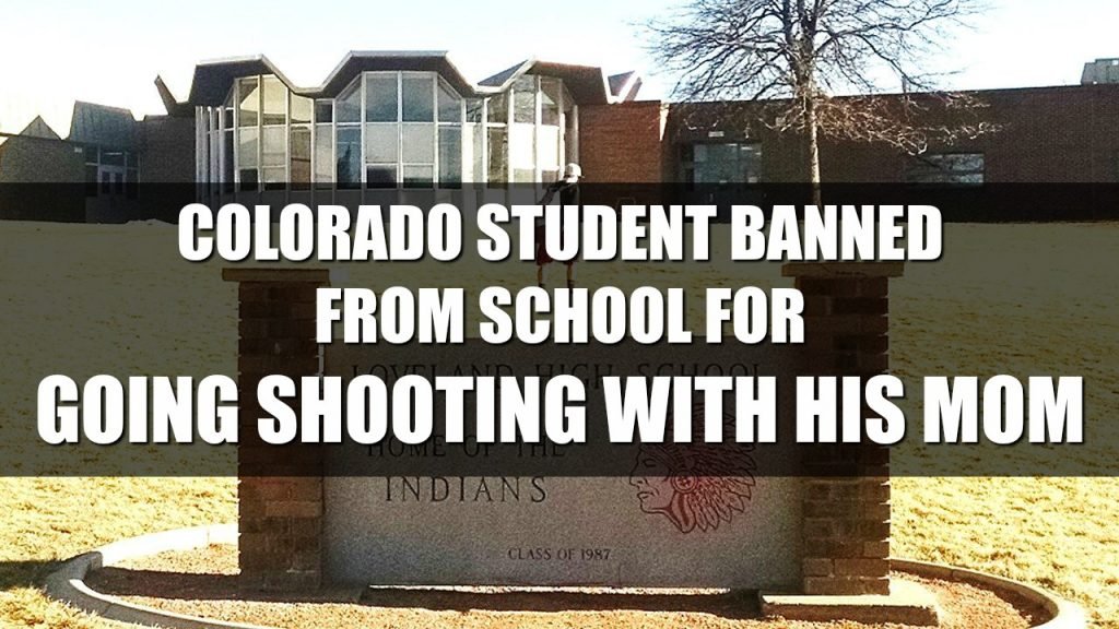 Colorado Student Removed From School Indefinitely For Going Shooting With His Mom