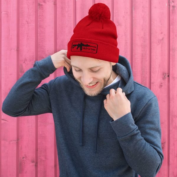 Rally For Our Rights Pom-Pom Beanie - Image 2