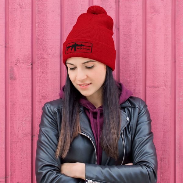Rally For Our Rights Pom-Pom Beanie - Image 3
