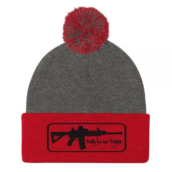 Rally For Our Rights Pom-Pom Beanie - Image 4