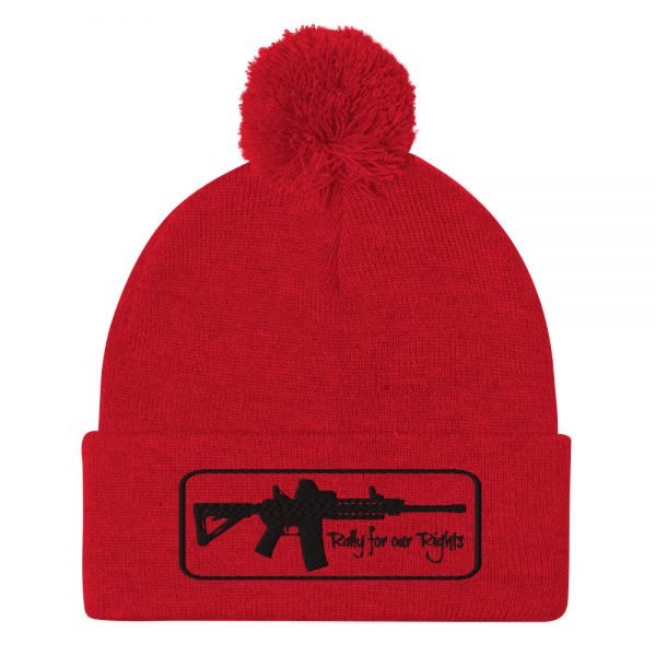 Rally For Our Rights Pom-Pom Beanie