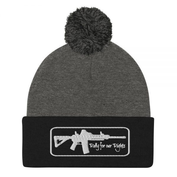 Rally For Our Rights Pom-Pom Beanie - Image 4