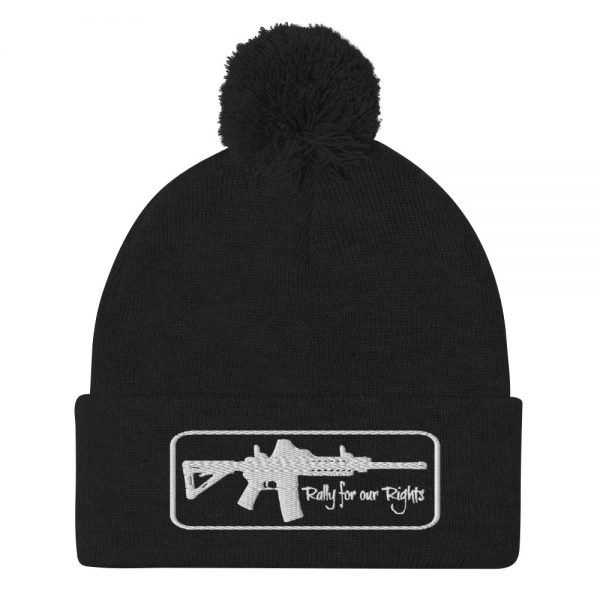 Rally For Our Rights Pom-Pom Beanie - Image 2