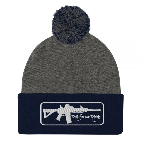 Rally For Our Rights Pom-Pom Beanie - Image 3