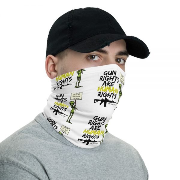 Aliens For Gun Control Neck and Face Covering - Image 3