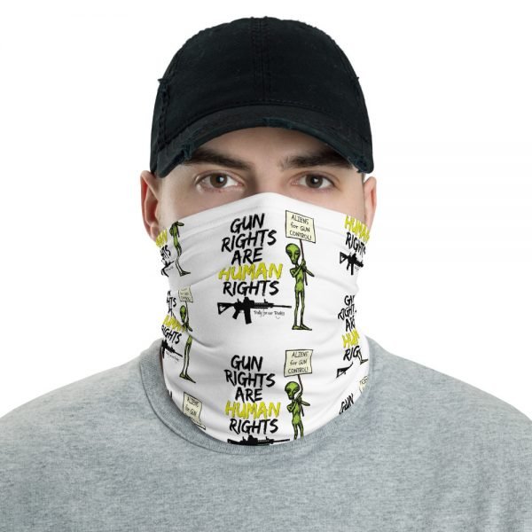 Aliens For Gun Control Neck and Face Covering