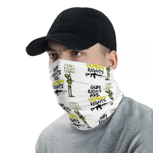 Aliens For Gun Control Neck and Face Covering - Image 2