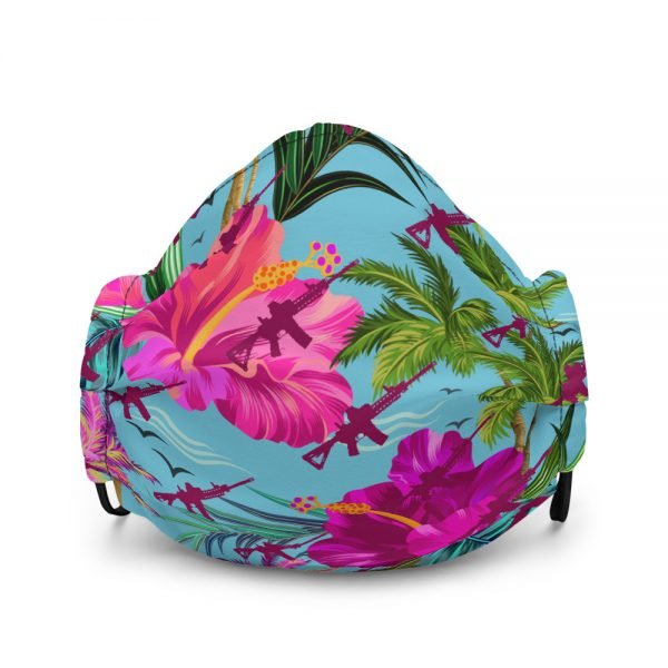 Big Luau Premium Face Mask