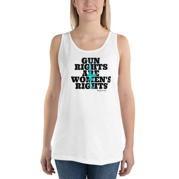 Gun Rights Are Women's Rights Unisex Tank Top - Image 3