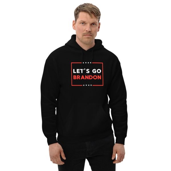 Let's Go Brandon Hoodie - DARK - Image 3