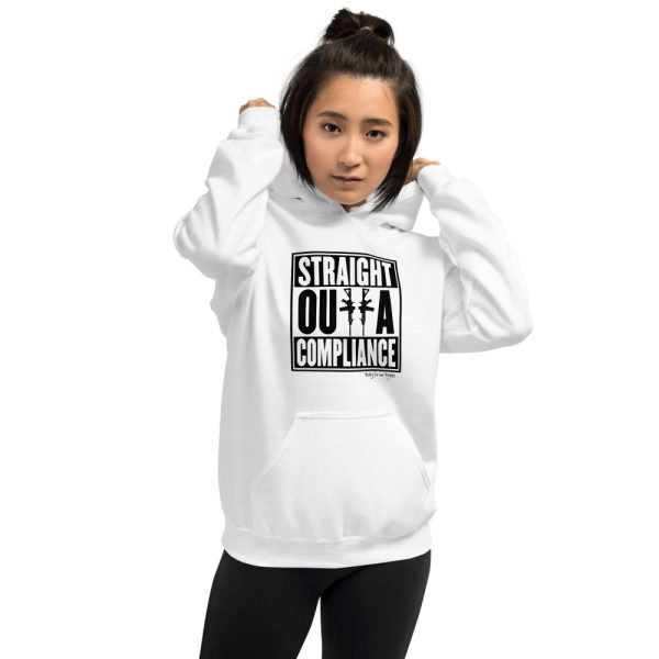 Straight Outta Compliance Hoodie - LIGHT - Image 2