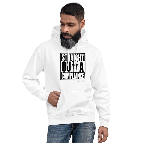 Straight Outta Compliance Hoodie - LIGHT - Image 3